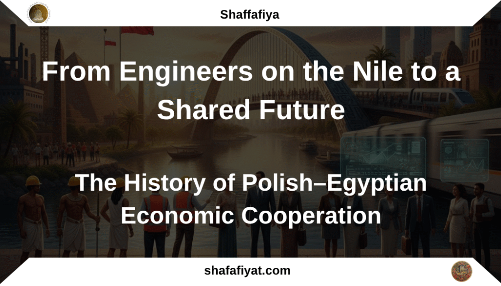 From Engineers on the Nile to a Shared Future: The History of Polish–Egyptian Economic Cooperation
The history of economic relations between Poland and Egypt dates back several centuries. As early as the modern era, Poles appeared along the Nile as craftsmen, merchants, and technical specialists, gradually becoming part of the country’s modernization process. From trade in cotton and spices to the construction of factories, bridges, and technical schools, the economic relations between the two nations evolved from individual initiatives into lasting institutional ties.
Merchants, Craftsmen, and Pioneers
The first traces of Polish economic presence in Egypt date back to the 17th century. Historical sources mention Dorota Falak from Tarzymiechy in Upper Silesia, who between 1630 and 1682 maintained trade relations with Suez and earned her living through the slave trade (via Suez she reached Sudan, from where she brought slaves). Another Polish woman involved in the slave trade between 1718 and 1760 operated mainly in Turkey. Her name was Regina Salomea Rusiecka Pilsztynowa, and preserved accounts indicate that she also visited Egypt, although it is unclear whether she did so as an “entrepreneur” or as a pilgrim to the Holy Land, since it is known that she undertook such a pilgrimage as well.
In the 19th century, Stefan Marusieński from Kraków worked in Egypt, dealing with cotton shipping from Alexandria to European markets between 1880 and 1888. In Cairo, between 1908 and 1910, Juliusz Demmer from Lviv was active. Additionally, trading companies run by Jewish families originating from Polish territories operated in Cairo, Alexandria, and Ismailia, including Abraham Press from Przemyśl and his relatives Salomon Józef, Jakub, and Schulim with their families. Sources also record the presence of Jewish families from Światyń, Szczerzec, Mościska, Nadwórna, Gródek, Buczacz, and Stanisławów.
In Cairo, a diaspora engaged in the paper trade was also active—among them were Leib and Markus Rosenfeld from Jarosław, as well as Maks Rosenfeld, an employee of the company Papeterie et Imprimerie. Insurance trade, meanwhile, was handled in early 20th-century Cairo by Albert Pinkasfeld from Kraków.
There was also no shortage of craftsmen and military engineers who came to Egypt after the collapse of Poland’s national uprisings. Poles found employment in the Egyptian army or on engineering projects. Their expertise in fortifications, surveying, and hydraulic engineering made them highly valued specialists in the state of Muhammad Ali.
Engineers of Egypt’s Modernization
After the opening of the Suez Canal in 1869, Egypt became a center of modern investment. Among the thousands of foreigners employed in this great construction project were Poles—engineers, surveyors, and technicians—who worked on land surveying, bridge building, and road construction. In the second half of the 19th century, Mieczysław Geniusz, a graduate of the School of Roads and Bridges in Paris, worked along the Nile as the head of the Freshwater Department of the Suez Canal Construction Company. He operated in Ismailia and Port Said, and his expertise in hydrology and infrastructure was among the earliest examples of the transfer of Polish technical knowledge to Egypt.
At the same time, Polish engineers took part in hydrotechnical surveys and irrigation system projects in Lower Egypt. Polish specialists also contributed to the modernization of the railway network. What united them all was that their work was not driven by economic expansion but by scientific and technical cooperation, based on mutual recognition and trust.
Between the Wars – The Economic Polish Community
At the beginning of the 20th century, a professional Polish community began to form in Cairo and Alexandria, composed of engineers, doctors, and entrepreneurs. In 1915, the Association of Voluntary Tax from Poles and Friends of Poland and Egypt was established. Its chairman was Karol Migurski, director of chemical plants in Al-Mansura. In 1917, the Association began publishing its own bulletin. By the mid-1930s, Polish specialists started arriving at the Egyptian glassworks in Yassin Bey near Cairo, where they were employed on government contracts facilitated by the Warsaw Emigration Society. A significant group of Polish professionals was based in the town of Helwan, where they trained Egyptian youth to work in the glass industry.
War and Solidarity on the Nile
During World War II, Egypt served as a key base for the Allied forces in Africa. Units of the Polish Armed Forces in the East, youth schools, and medical centers were stationed there. Poles worked in ports and technical facilities, while Polish newspapers and radio broadcasts in Alexandria and Cairo maintained national unity. Many Polish engineers and doctors who had passed through Persia and Palestine found employment in Egyptian hospitals, schools, and technical offices, contributing to the country’s reconstruction and social life. In this way, economic cooperation took on a humanitarian and social dimension.
The Era of Partnership – Poles in the Construction of Modern Egypt
After 1956, when the People’s Republic of Poland and Egypt established full diplomatic relations, economic cooperation flourished within the framework of the new solidarity among developing nations. The first contracts focused on the delivery of large industrial facilities, accompanied by Polish specialists who came to Egypt on individual scientific and technical assignments. As early as 1956, twelve Polish maritime pilots were sent to Egypt, tasked with guiding ships through the newly nationalized Suez Canal. In 1965, Poland granted Egypt several loans, followed by investments that included the supply of equipment for 17 Egyptian building materials factories. Poles built in Egypt a textile and dye factory, a plant producing pipe connectors, cutting tools, silicate bricks, a cast iron foundry in Helwan, and even bridges. These projects were managed by the Central Bureau for Export of Complete Industrial Facilities (CEKOP). More than 150 specialists were sent to Egypt, and about 100 Egyptians had previously been trained at the “Boruta” chemical plant in Zgierz.
Poles also participated in the supply of railway rolling stock, Nysa and Żuk cars, Autosan buses, and agricultural machinery. Passenger cars such as the Polonez and Fiat 125 were assembled in Egypt from Polish components. Polish specialists provided aerial agricultural services to combat cotton pests.
At the same time, scientific exchange developed—Egyptian students studied at Polish technical universities, while Polish professors lectured in Cairo and Alexandria. Science and technology became one of the pillars of economic cooperation.
A New Beginning After 1990
Following the political transformation, economic relations between Poland and Egypt assumed a fully market-based character, and their dynamics began to reflect the real needs of both economies. Today, Poland focuses on exporting industrial products, machinery, and mechanical and electrical equipment, which constitute one of the main categories of Polish sales to the Egyptian market. Agricultural and food products—including apples, grains, dairy products, and meat—also play an important role, enjoying stable demand among Egyptian importers. Increasingly significant are chemical products, especially fertilizers, cosmetics, and pharmaceuticals, as well as metal goods and vehicle components.
Egypt, in turn, exports primarily agricultural and food products to Poland, such as citrus fruits, strawberries, vegetables, and nuts, which form the core of Poland’s imports from the country. Textile materials and cotton products also play a key role, alongside smaller volumes of plastic and base metal goods.
Trade volumes remain balanced—by 2024, the value of Polish exports to Egypt amounted to about USD 425 million, while imports from Egypt to Poland reached roughly USD 424 million, indicating an almost complete equilibrium in trade. The structure of exchange reflects the mature nature of the relationship, in which cooperation is based on market complementarity rather than competition.
In the 21st century, green technologies, renewable energy, and digitalization are gaining increasing importance. The Polish Investment and Trade Agency supports entrepreneurs in Cairo, while joint research and educational projects link universities in both countries.
A Bridge as Enduring as the Nile
From the craftsmen of the 17th century to the engineers of the 20th and 21st centuries, the history of economic relations between Poland and Egypt is a story of work, trust, and mutual respect. Poles who came to the Nile with their knowledge and skills contributed to Egypt’s development while finding fertile ground for their ambitions and initiatives. Today, as the world seeks stable partnerships built on knowledge and technology, Polish–Egyptian relations stand as proof that the economy can be not only an exchange of goods but also a form of mutual trust and shared progress—a bridge that endures as long as the Nile itself.

