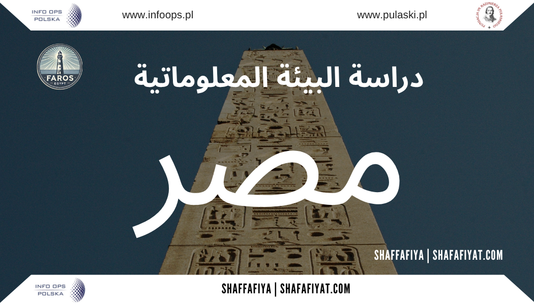 دراسة البيئة المعلوماتية مصر